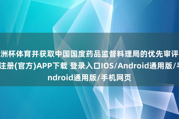 欧洲杯体育并获取中国国度药品监督料理局的优先审评批准-开云注册(官方)APP下载 登录入口IOS/Android通用版/手机网页